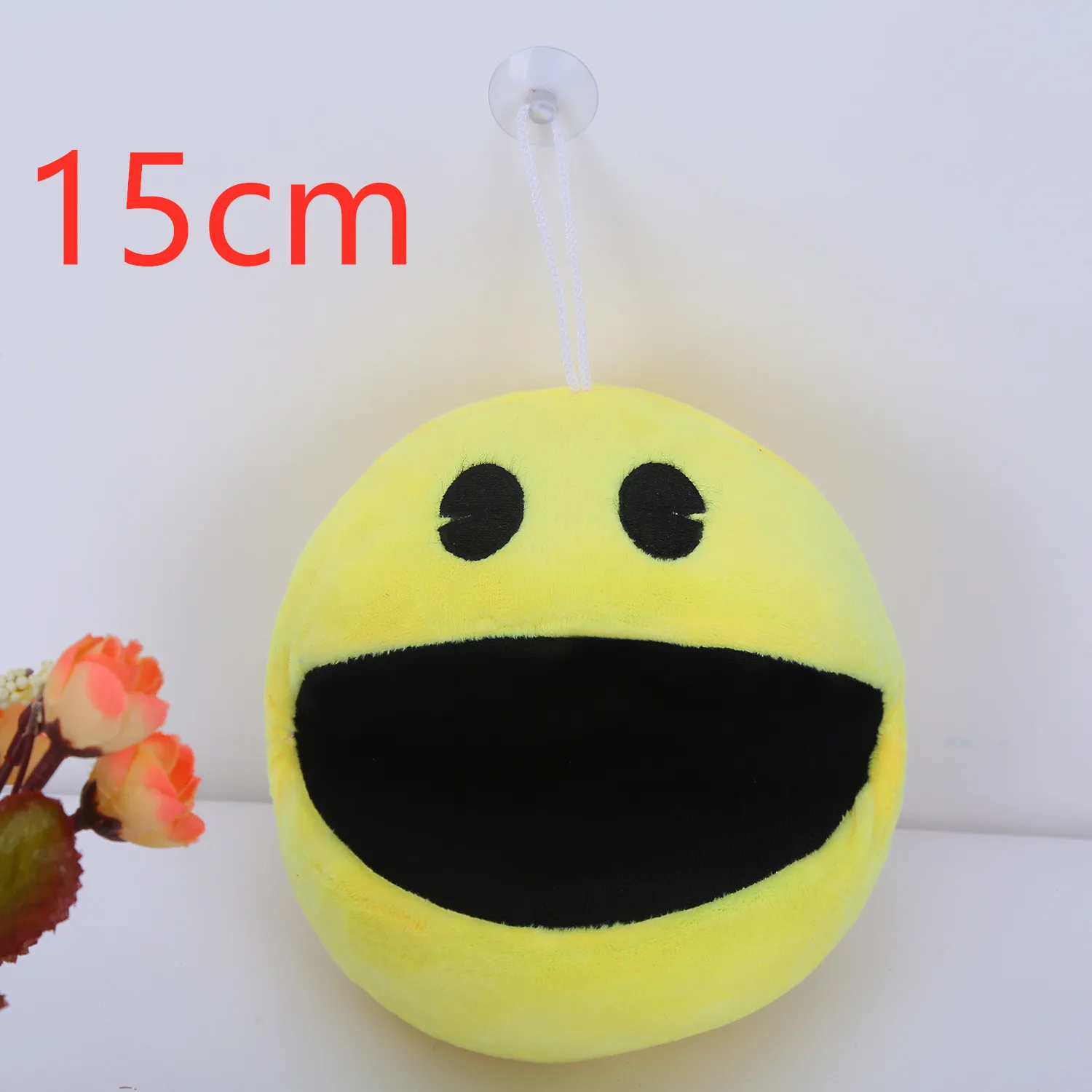 

New 1pc PIXELS Movie Pacman Stuffed Toy Doll And Pac Man Pac-man Smiling face Plush Toys Q bert Christmas gifts