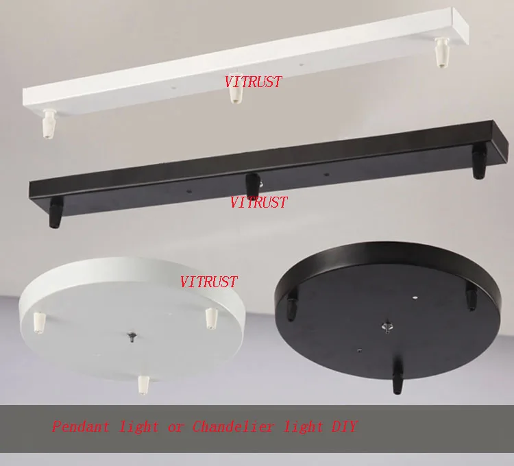 Us 15 68 38 Off Round Ceiling Plate Canopy Chandeliers Lamp Base Rectangular Diy Accessories For Rope Pendant Light In Bases Us 15 68 38 Off Round Ceiling Plate Canopy Chandeliers Lamp Base Rectangular Diy Accessories For Rope Pendant Light In Bases