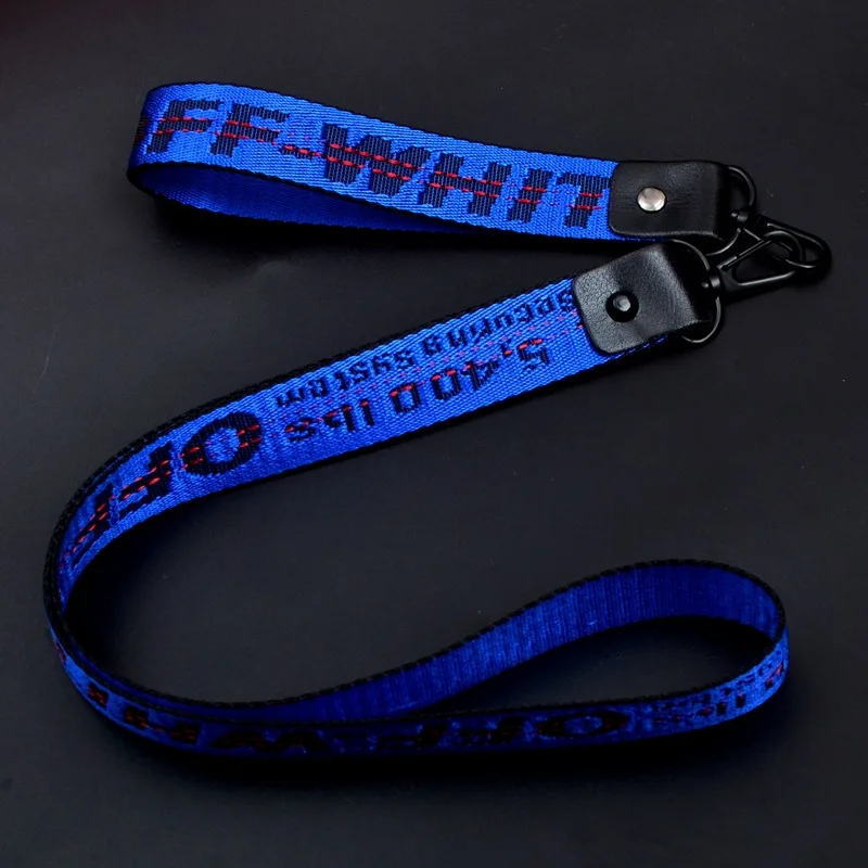 

Camera/Phone/Bag Strap Lanyard for off white Nylon with Quick-Release Buckle Keychain Wrist Lanyard Neck Strap for Camera iPhone