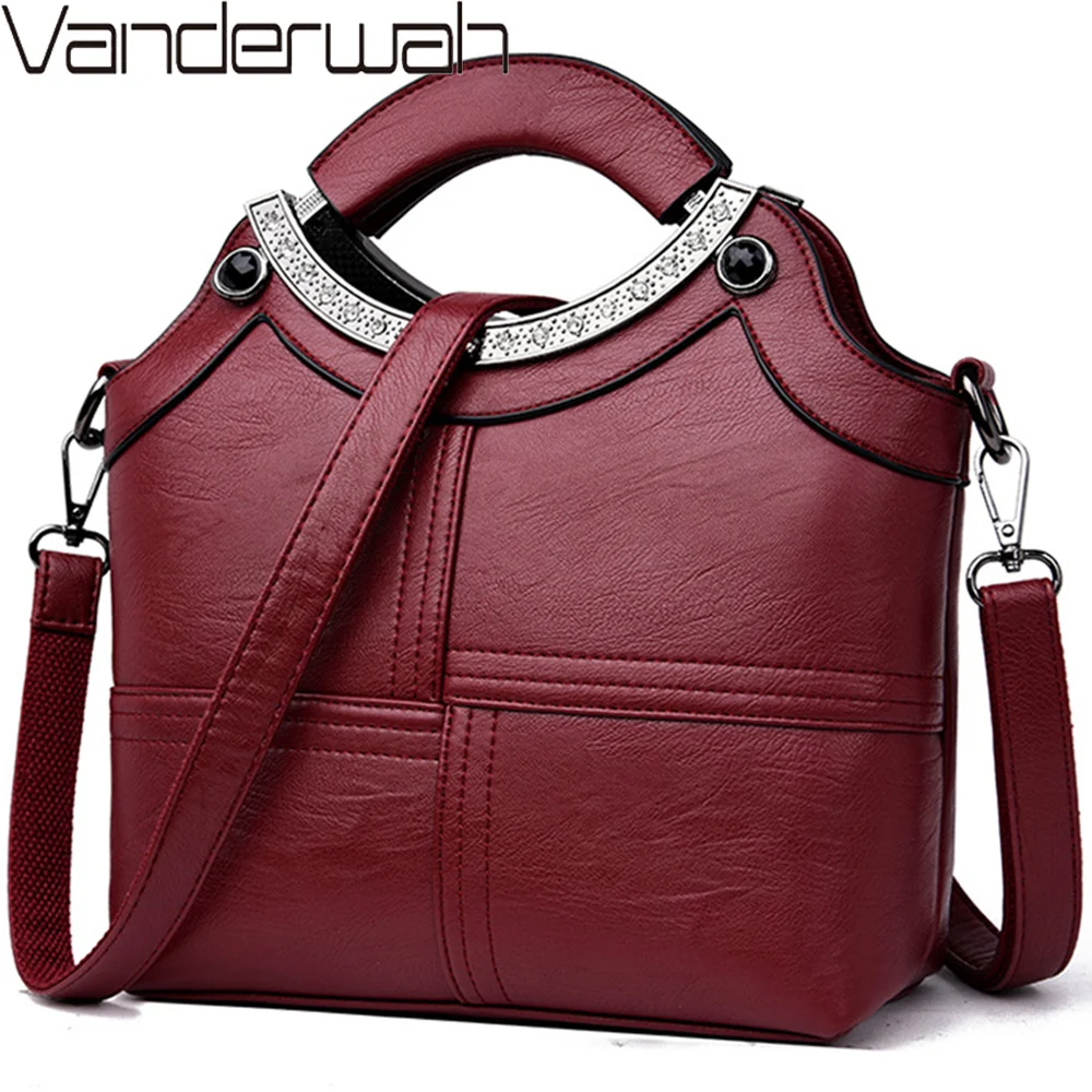 Buy New Small Ladies Hand bags Leather Luxury Handbags