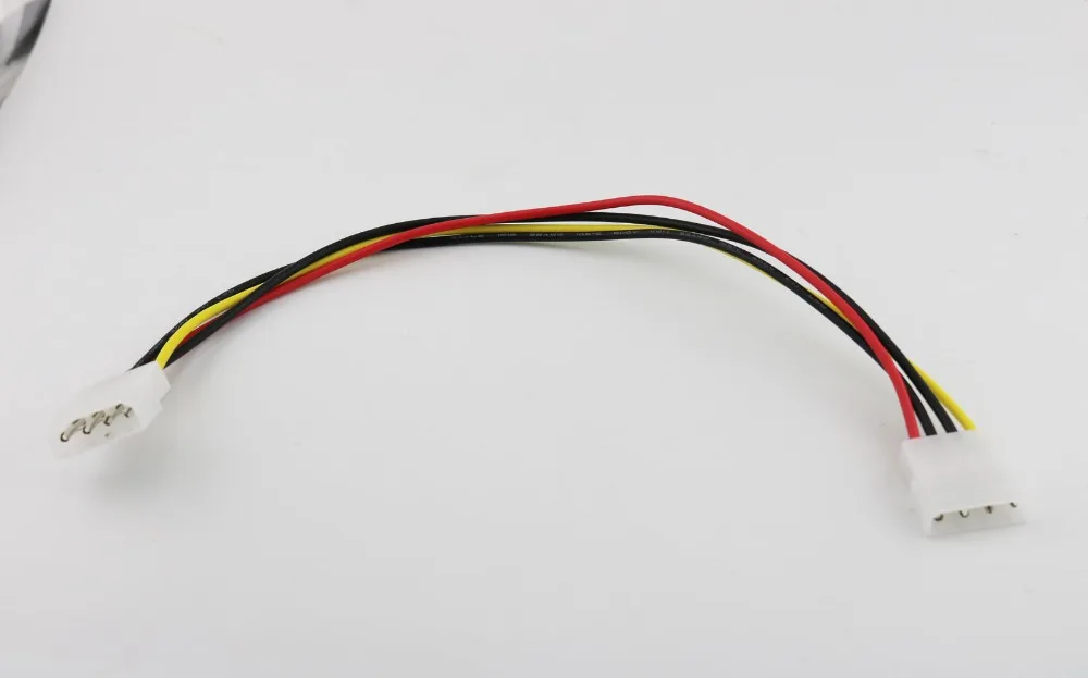 1 шт. удлинитель питания 4 pin LP4 Molex штекер для штекерного адаптера 30 см 1 фут