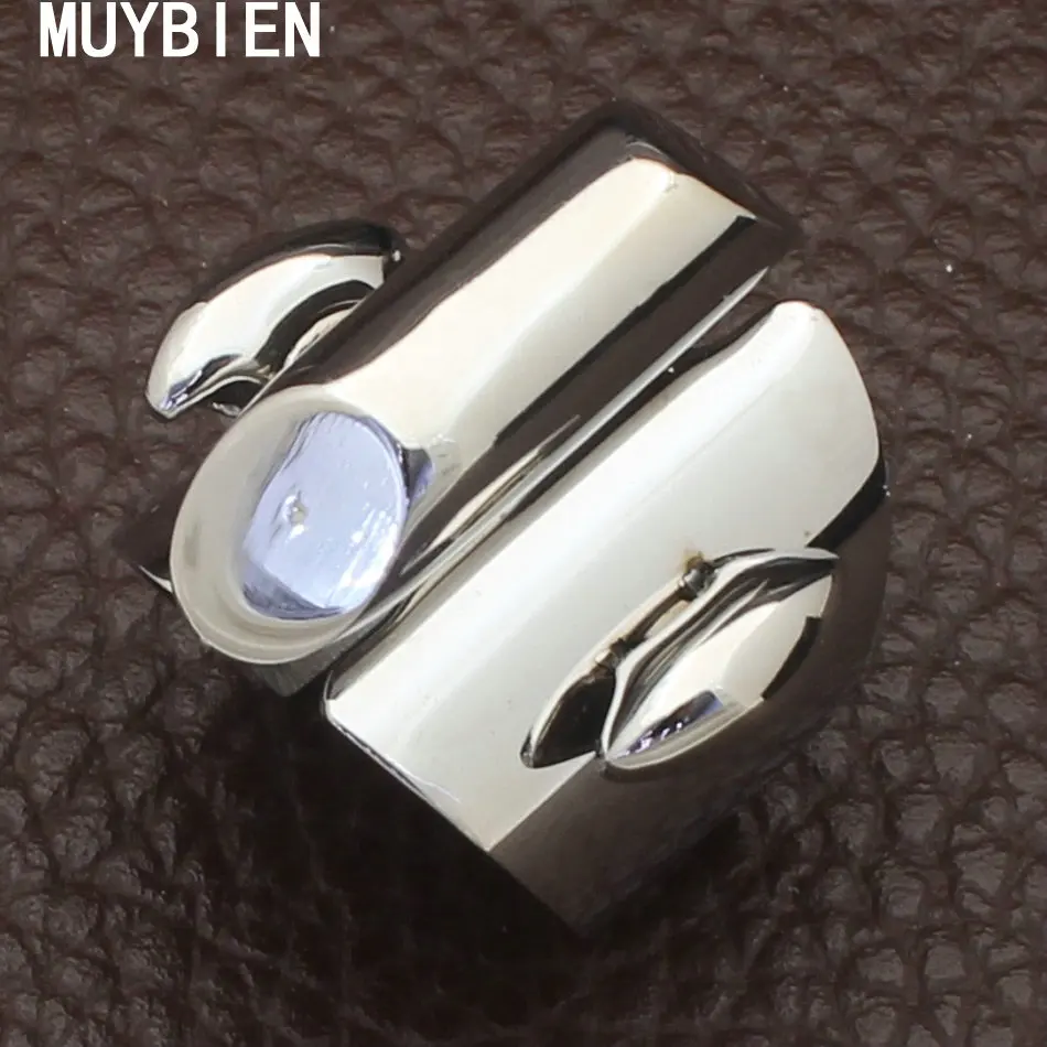 

MUYBIEN Men's Very personality and cool 26mm Matte Finish Brushed Center High Polished Domed Tungsten Rings RBJKAGCA