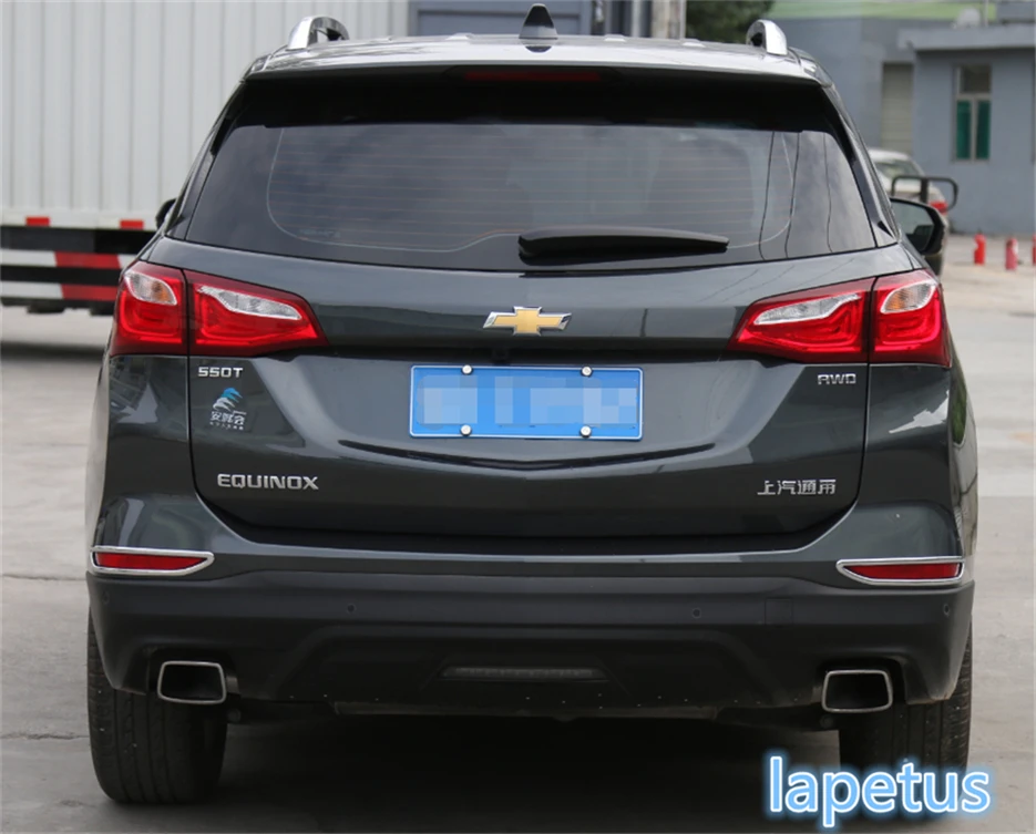 

Lapetus Rear Fog Lights Foglights Lamp Decoration Frame Cover Trim 2 Piece / Set Fit For Chevrolet Equinox 2017 2018 2019 / ABS