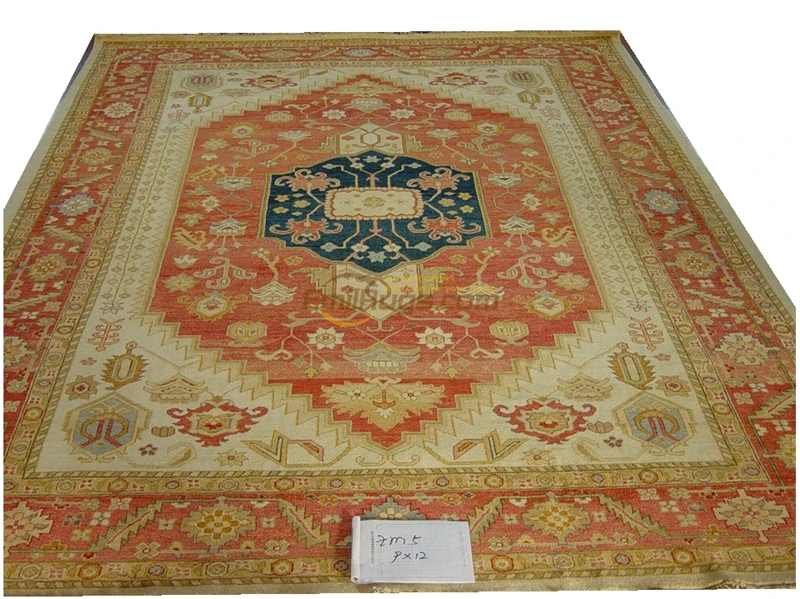 Один экспорт турецкие ковры ручной работы OUSHAK Ozarks ковер из чистой шерстяной xm5 8x10gc158zieyg14