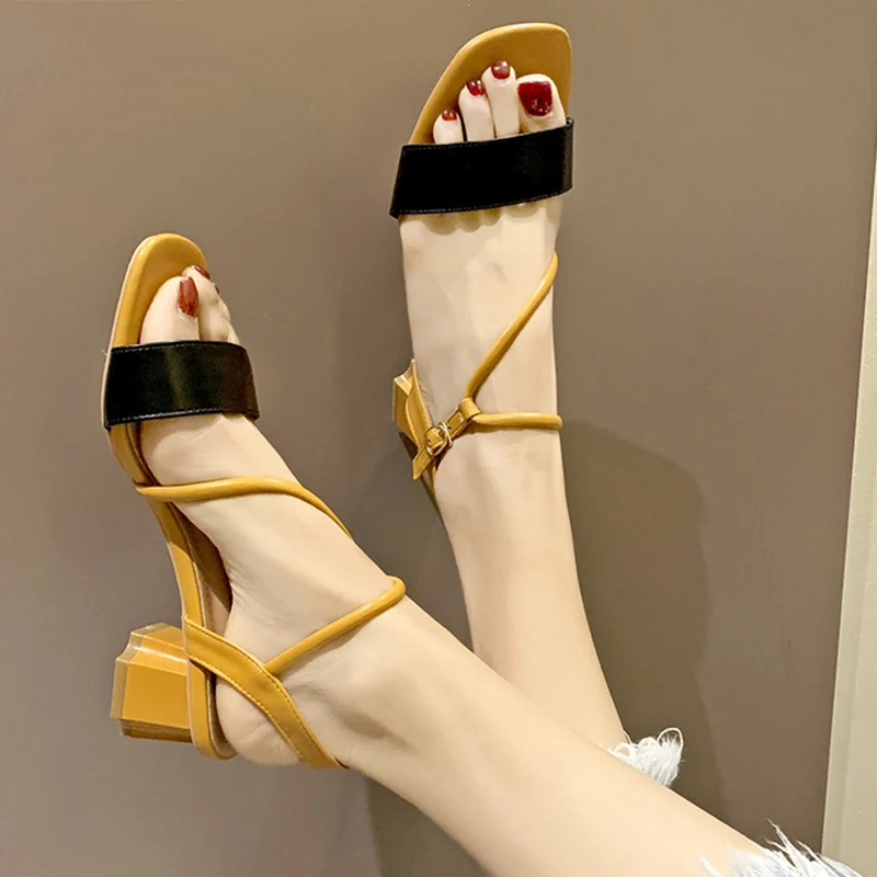 Moxxy Brand 2019 New Elegant Platform Sandals Women Ankle Strap Chunky Sandals Ladies Soft Summer Blue Sandals sandalias mujer Moxxy Brand 2019 New Elegant Platform Sandals Women Ankle Strap Chunky Sandals Ladies Soft Summer Blue Sandals sandalias mujer