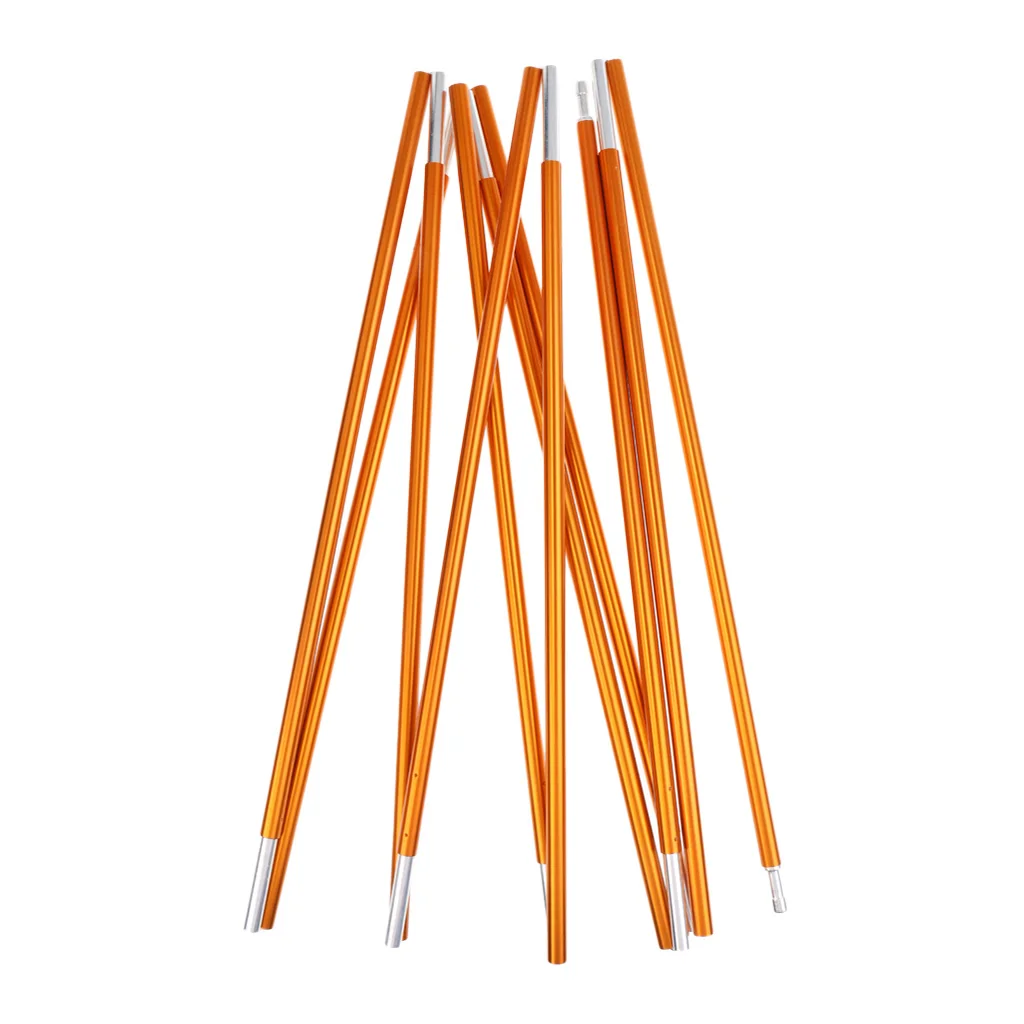 Durable Foldable Aluminum Alloy Pole Camping Tent Awning Frame Replacement 355cm 8.5mm Canopy Accessories 