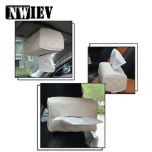 NWIEV автомобильный подвесной тканевый Бумага коробка для peugeot 307 407 308 Mazda 3 Защитные чехлы для сидений, сшитые специально для Toyota Corolla C-HR идеально подходит для Suzuki Swift/Suzuki Grand Vitara Alfa Romeo 159
