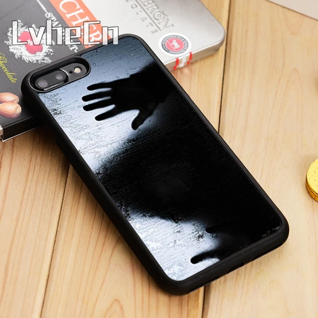 Новый матовый стеклянный чехол для телефона LvheCn с изображением зомби iPhone 5 6 s 7 8 plus