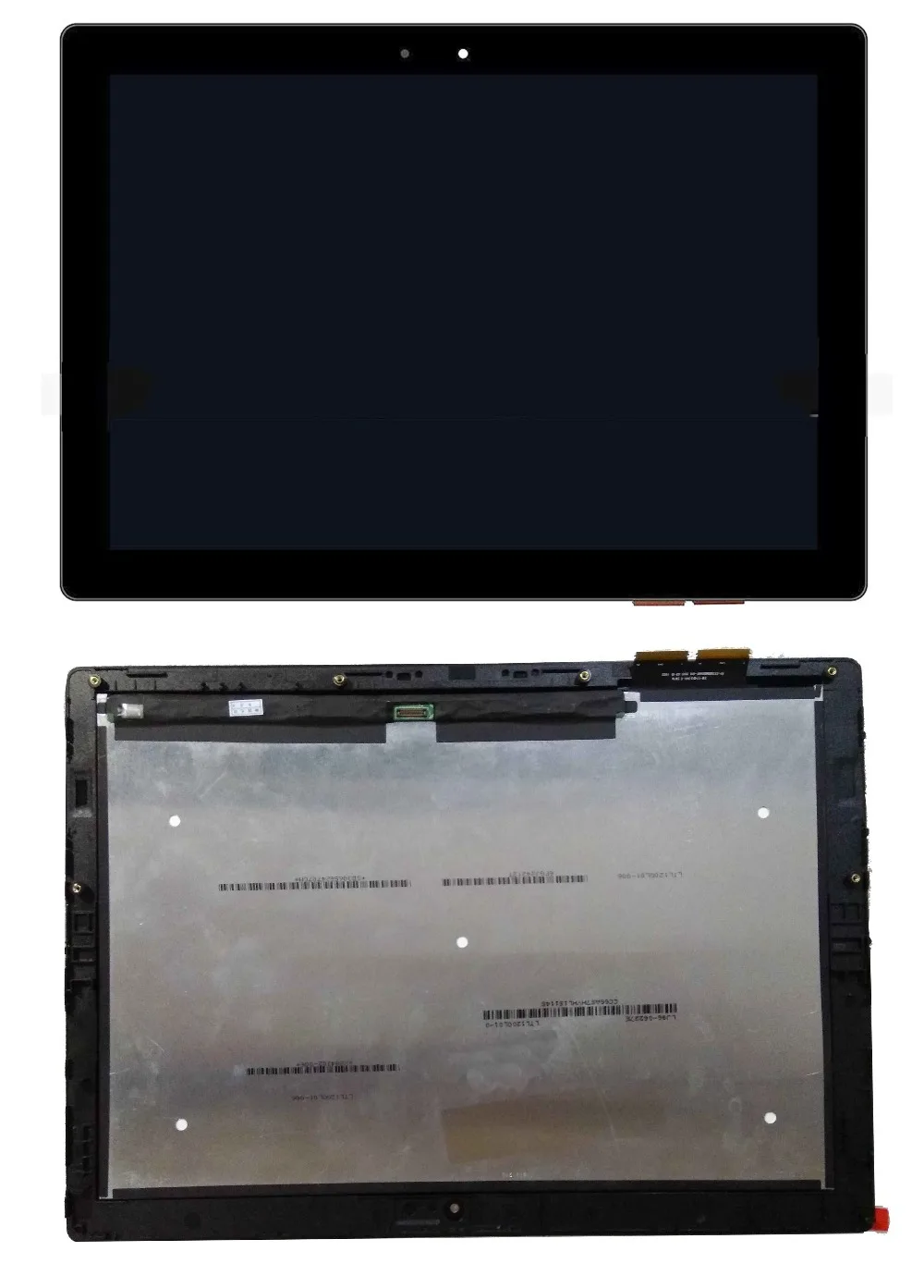 

LCD Displays Touch Screen Digitizer NEW Pane For Lenovo Ideapad Miix 700-12ISK 80QL Assembly 2160*1440 with frame bezel Panel