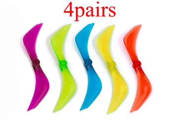 

4Pairs PC XT7543 7.5 inch Propeller 2 Blades Paddle CW CCW Prop M5 Propellers for 250 280 300 Frame RC FPV Drone Spare Parts