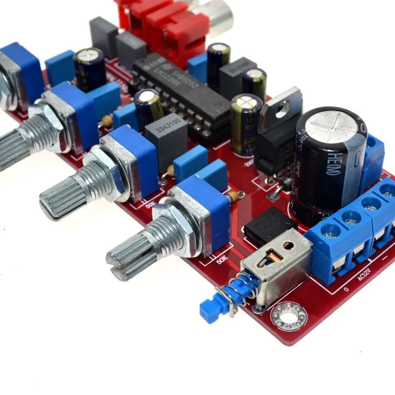 LM1036 тональная плата/плата предусилителя(громкость, высокие частоты, бас) Мы являемся производителем
