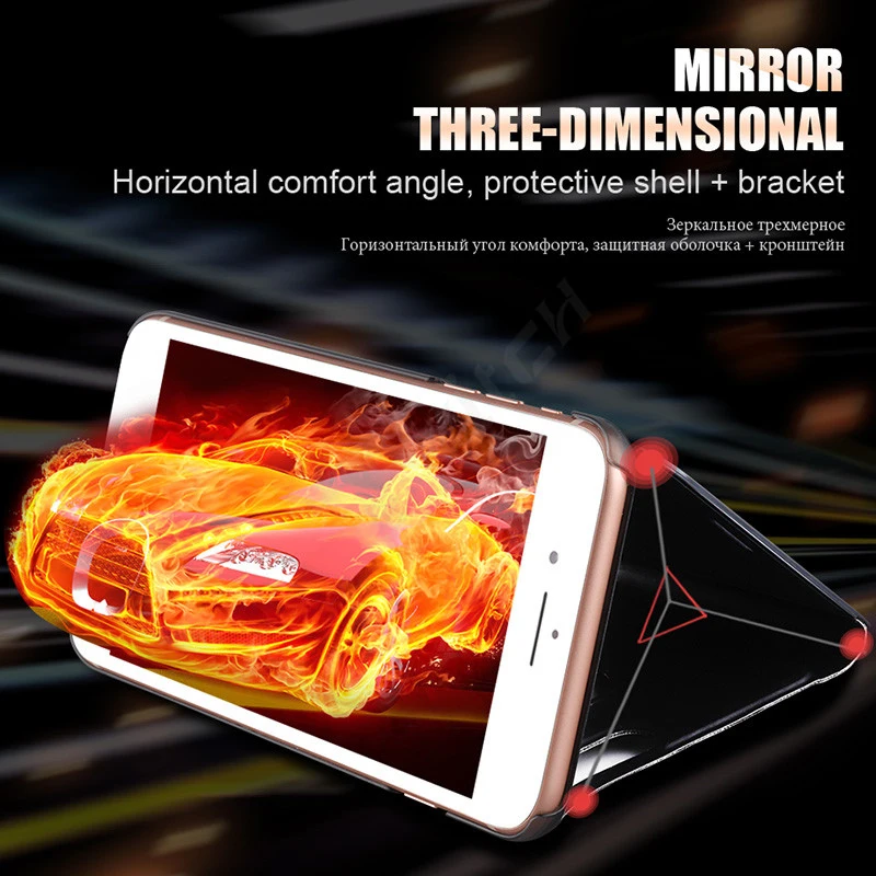 Phone-Cases-For-Xiaomi-Redmi-Note-5-Pro-5A-Redmi-5-Plus-4X-Mirror-Flip-Cover (4)
