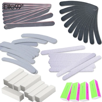 

Elite99 13 Pcs/set Nail Sanding Files 4 Way Buffer Block Nail Art Salon Manicure Pedicure Care Tools Kit Set