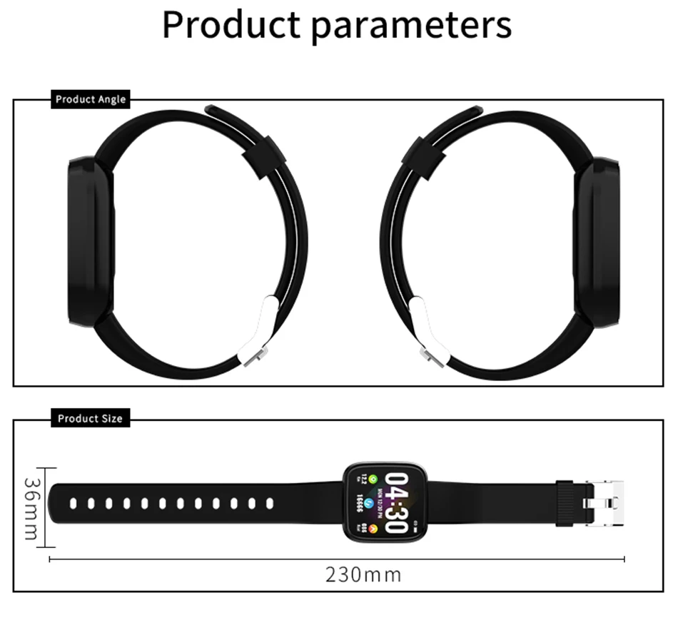 Toleda B9 BT SPO2 монитор сердечного ритма девушка Смарт Браслет часы с зарядкой USB зарядное устройство спортивные часы подарочные товары для