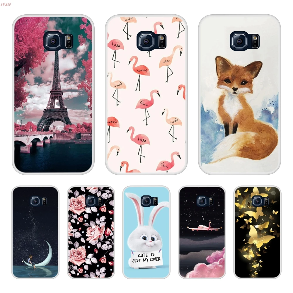 

Case for Samsung Galaxy S6 S 6 Soft Silicone TPU Cool Design Pattern Printed Phone Cover for Samsung S6 S 6 Case