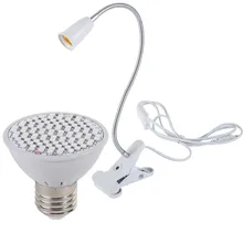 Новое высокое качество E27 106 Led светать гидропонное освещение с зажимом лампы растения для цветочного освещения Прямая
