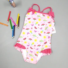 Купальный костюм для девочек от 18 месяцев до 3 лет, купальный костюм для девочек, детский цельный купальный костюм, одежда для маленьких девочек, детская одежда
