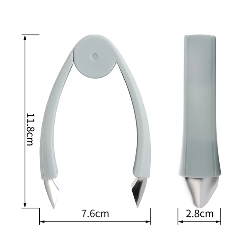 Многофункциональный нож для ананаса томатный фруктовый лист стволовых гаджет для удаления пинцета кухонный инструмент машина для обрезки клубники ломтерезка
