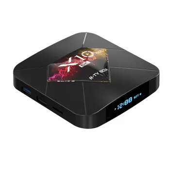 

6K Android 9.0 TV Box R-TV Box X10 Plus Allwinner H6 Quad Core 64-bit 4gb Ram 32gb/64g Rom Set Top box