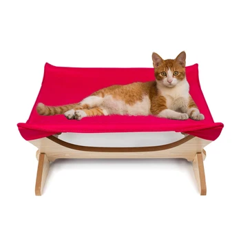 

Pet Cat Hammock Lounger Bed Puppy Relax Mat Foldable Hanging Sleeping Bed Hammocks Hanging Shelf Seat Beds Cover Cushion