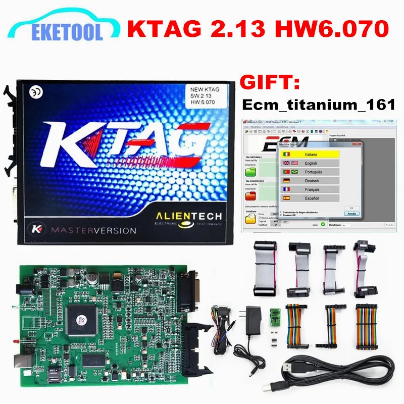 Prix pour 2017 Nouveau KTAG V2.13 Matériel V6.070 ECU Programmation Scanner Maître Version Non Jetons Limitée K TAG 100% J-Tag Compatible K-TAG Prix pour 2017 Nouveau KTAG V2.13 Matériel V6.070 ECU Programmation Scanner Maître Version Non Jetons Limitée K TAG 100% J-Tag Compatible K-TAG