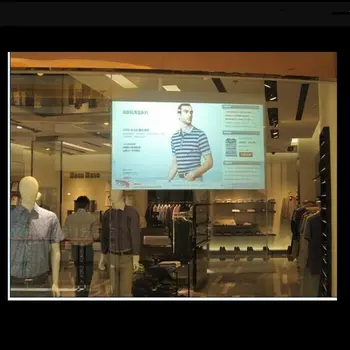 

152cmx300cm Transparent Clear Rear Projection Film Screen Film Rear Projection Holographic Film 60''x118''