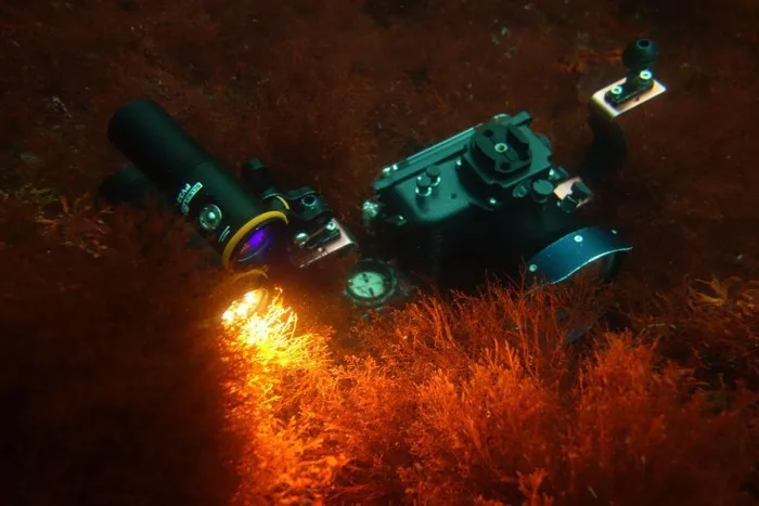 DHL! Scubalamp PV32S подводная фотография свет перезаряжаемый видео свет точечный красный/УФ фонарик