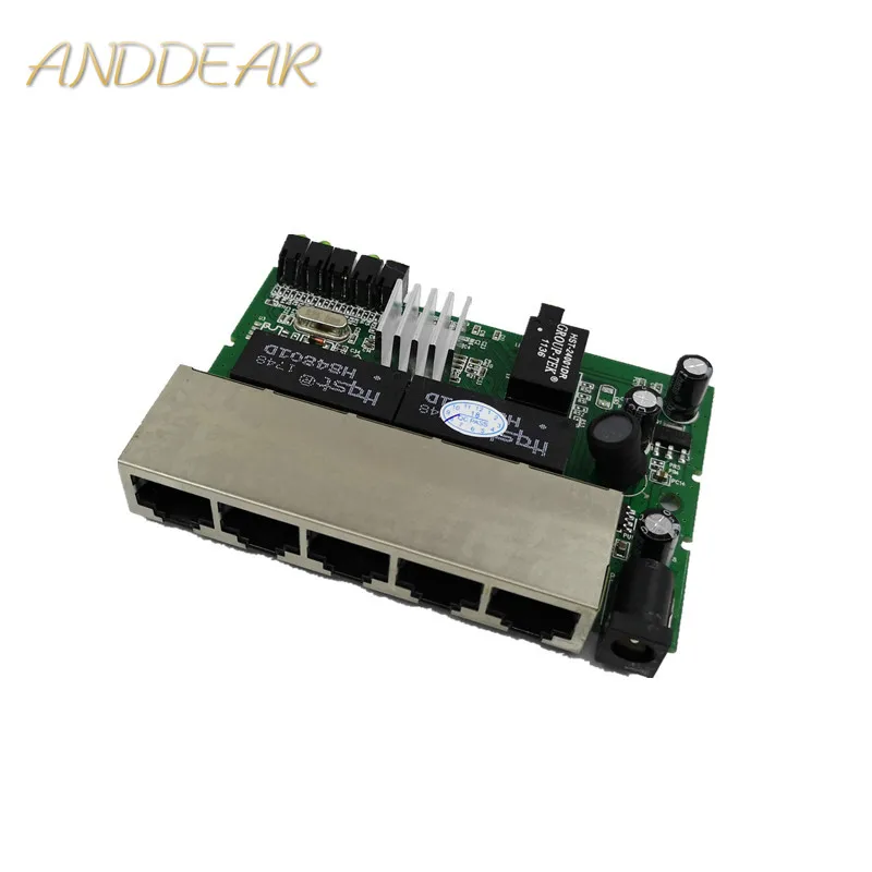 OEM 5 портовый гигабитный модуль коммутатора Ethernet самая дешевая сетевая