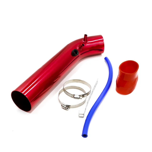 76mm 3" Cold Air Intake Induction Pipe Kit + Silicone Vacuum Hose