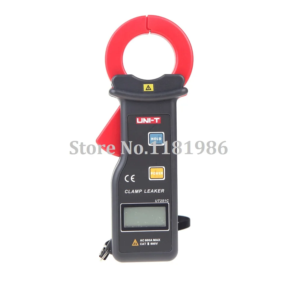 

LCD UNI-T UT251C Electrical High Sensitivity Professional Multifunction Leakage Current Tester Clamp Meter Digital Multimeter