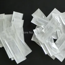 1RT индивидуальная упаковка перманентные насадки для макияжа насадки для игл+ стерилизованные татуировки перманентные иглы для макияжа(100 шт каждого