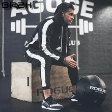 Модный мужской комплект с камуфляжным капюшоном с длинными рукавами, мужской спортивный костюм на открытом воздухе, спортивный костюм, мужской спортивный костюм, повседневный спортивный костюм