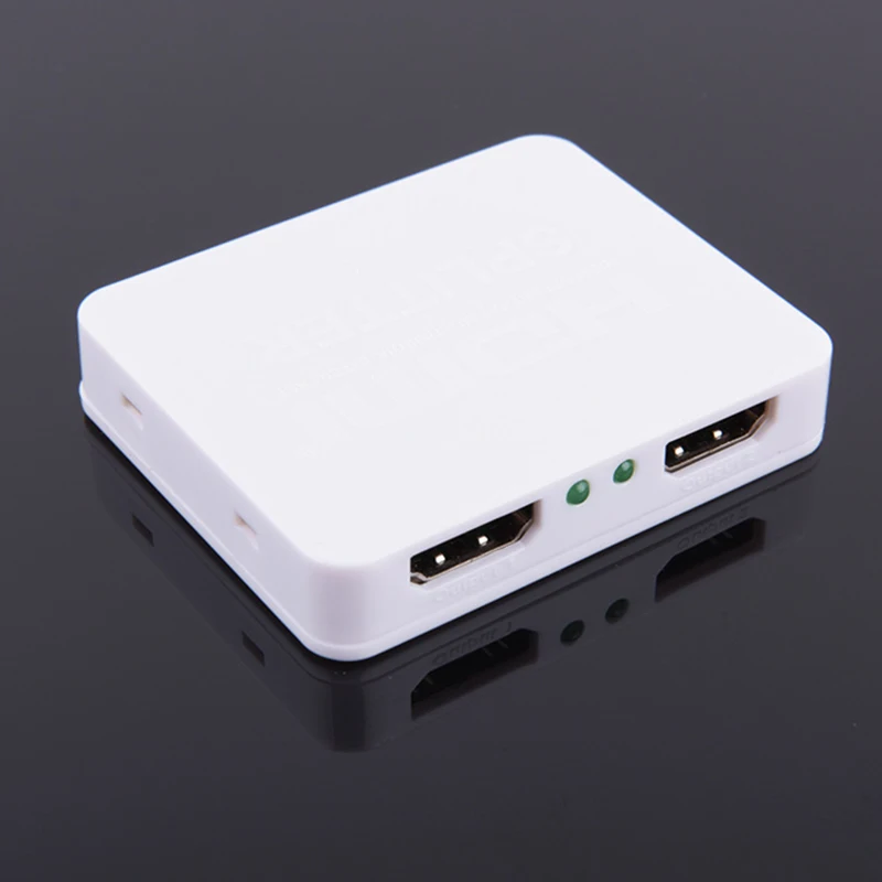 HDCP 4K HDMI разделитель Full HD 1080p видео переключатель 1X2 сплит 1 в 2 усилитель двойной