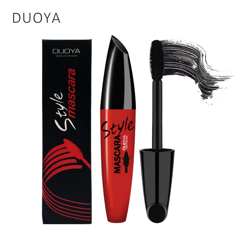 

DUOYA Curling Mascara 3d Fiber Thick Black Ink For Lashes Waterproof Lengthening Korea Lash Mascara Cosmetic Natural Eyes Makeup