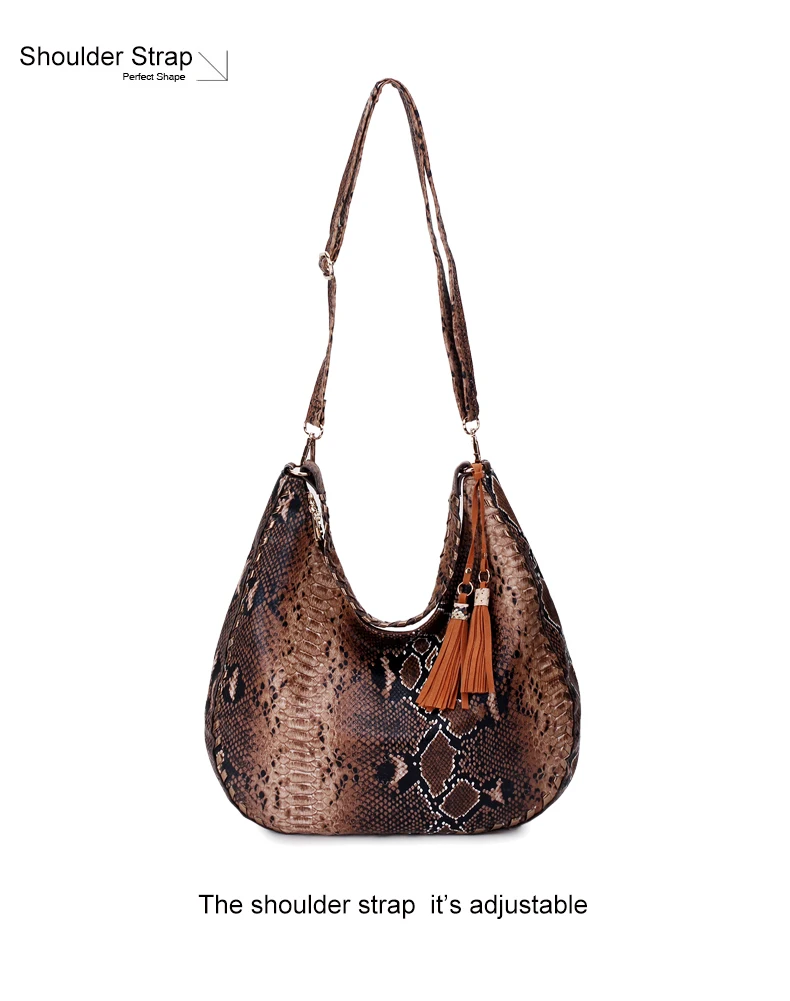 do vintage grande hobo marrom bolsa de