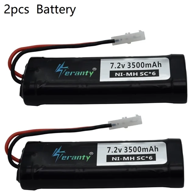 Buy 7.2V Battery and charger 3500mAh SC*6 Cells Ni MH