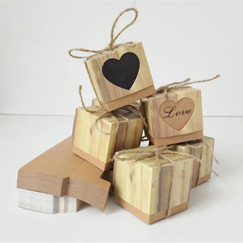 50 шт. Love Dragee Box Свадебные сувениры подарки из конфет торт подарочные сумки Свадебные подарки для гостей Детские сувениры украшения