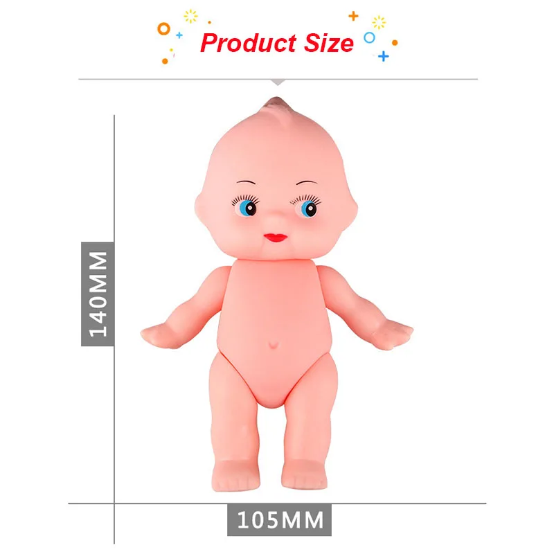 DIY Имитация мягкая кукла для малышей игрушки ванной имитирующие Kewpie детские