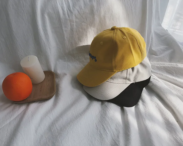 MILANCEL, детские бейсболки, шапки для девочек со смайликом, Весенняя хлопковая шляпа от солнца, спортивный стиль, кепки для мальчиков, регулируемые кепки для девочек