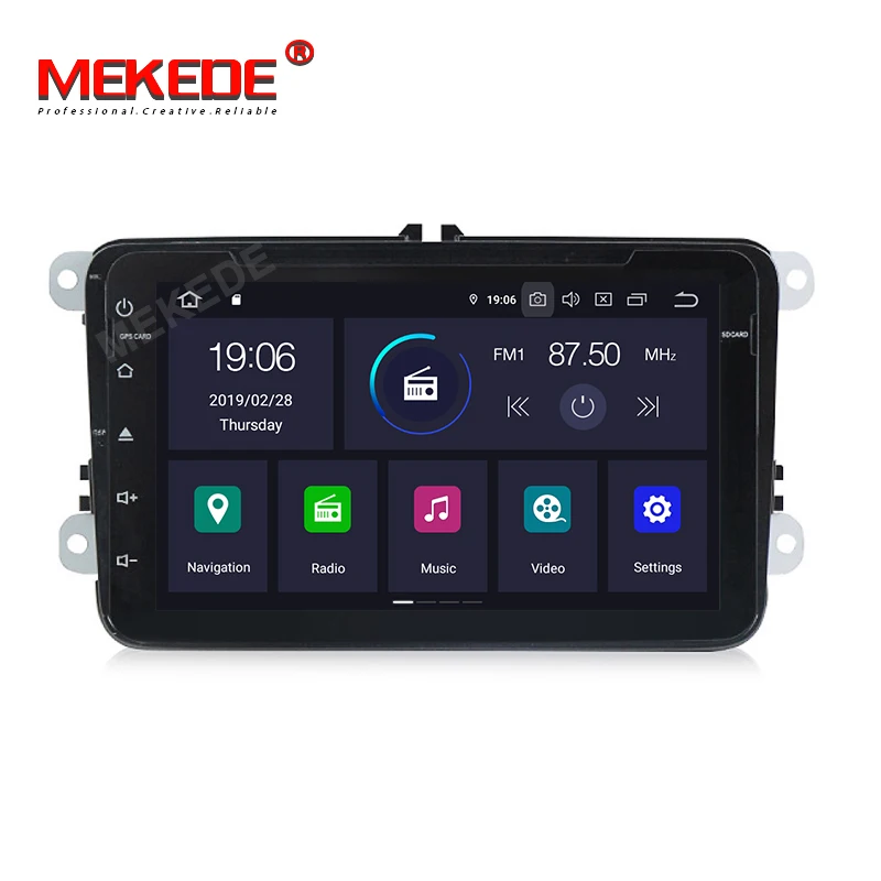Flash Deal PX30 series!Mekede Android 9.0 DSP IPS screen Car dvd player for VW/Volkswagen/PASSAT/B5/MK5/GOLF/POLO/TRANSPORTER 4