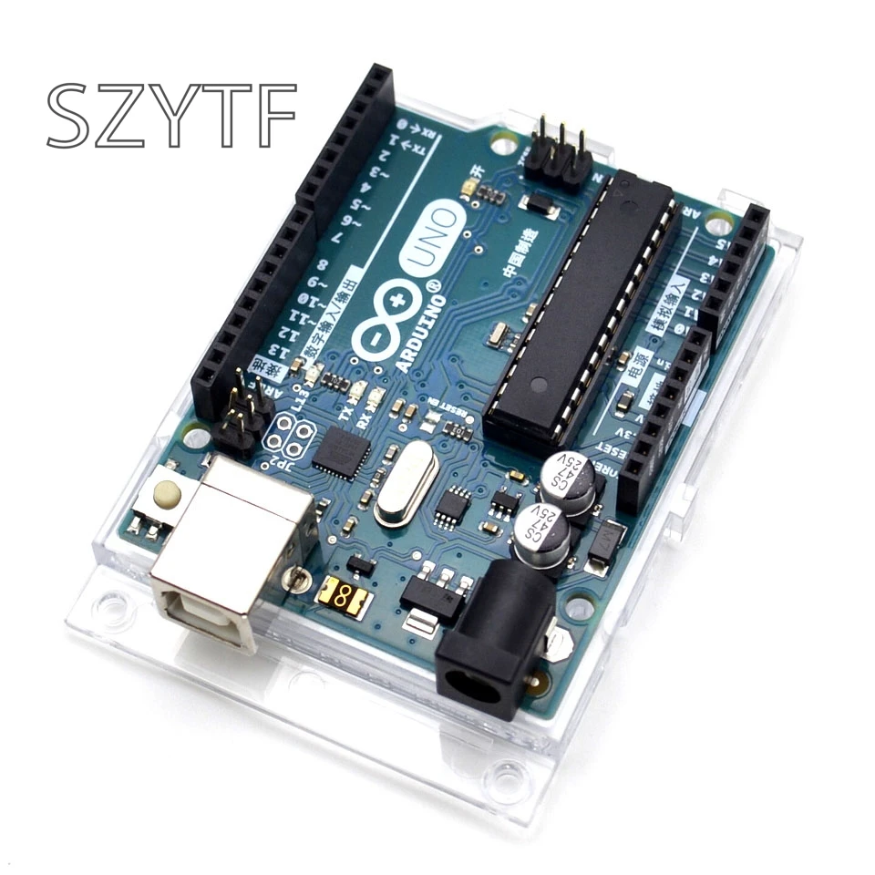 New And Original UNO R3 ATMega328P Arduino UNO R3 ATMega328 Official Genuine With Cable Free Shipping