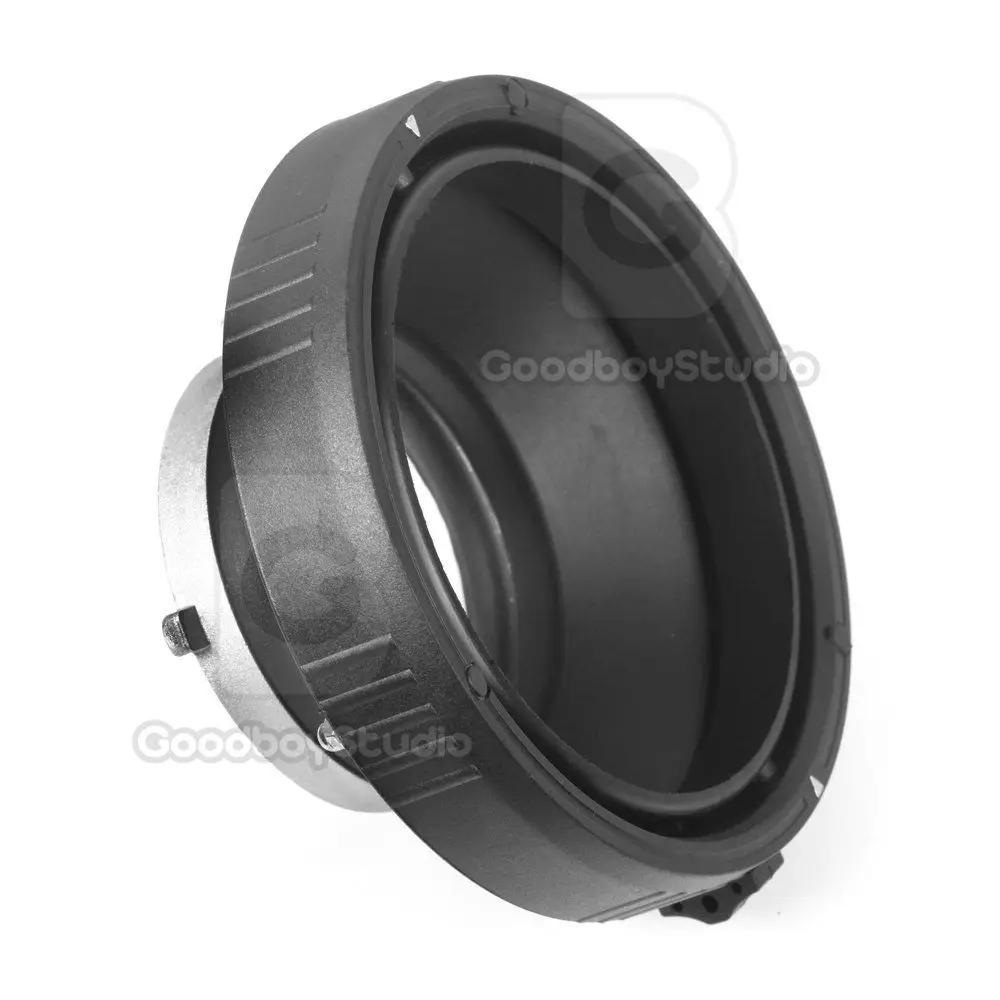 

Multiblitz Profilux Compact (B) to Elinchrom Mount Speedring Adapter Converter