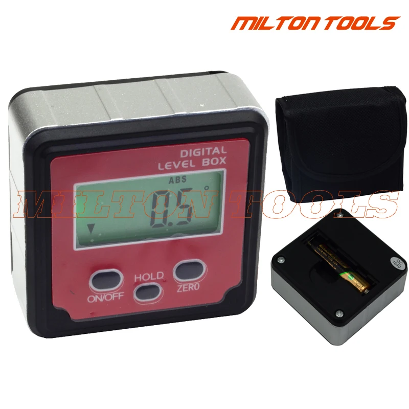 4x90 degree precision digital bevel angle protractor Digital