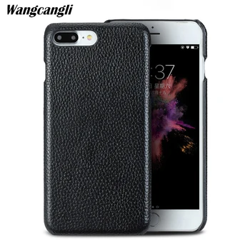 

Business For iPhone 7 case leather Matte phone case For iPhone 6 6s 7 8 plus 5s se x case lychee business phone case