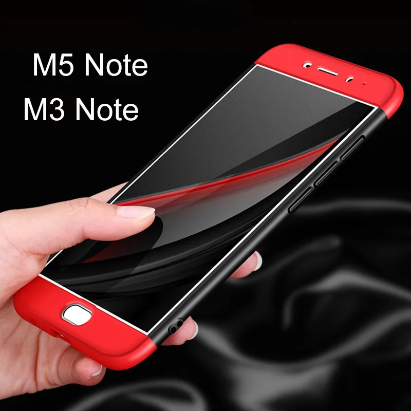 

Case Meizu M5 Note 3-in 1 Hybrid 360 Full Protection Hard Case For Meizu M5 Note / M3 Note Cases Shock-Proof Back Cover M3 Note