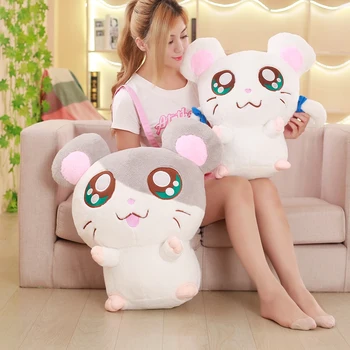 

30cm Kawaii Big Eyes Plush Hamtaro Hamster Toy Stuffed Hamster Doll Toys Children Gifts Birthday Gifts