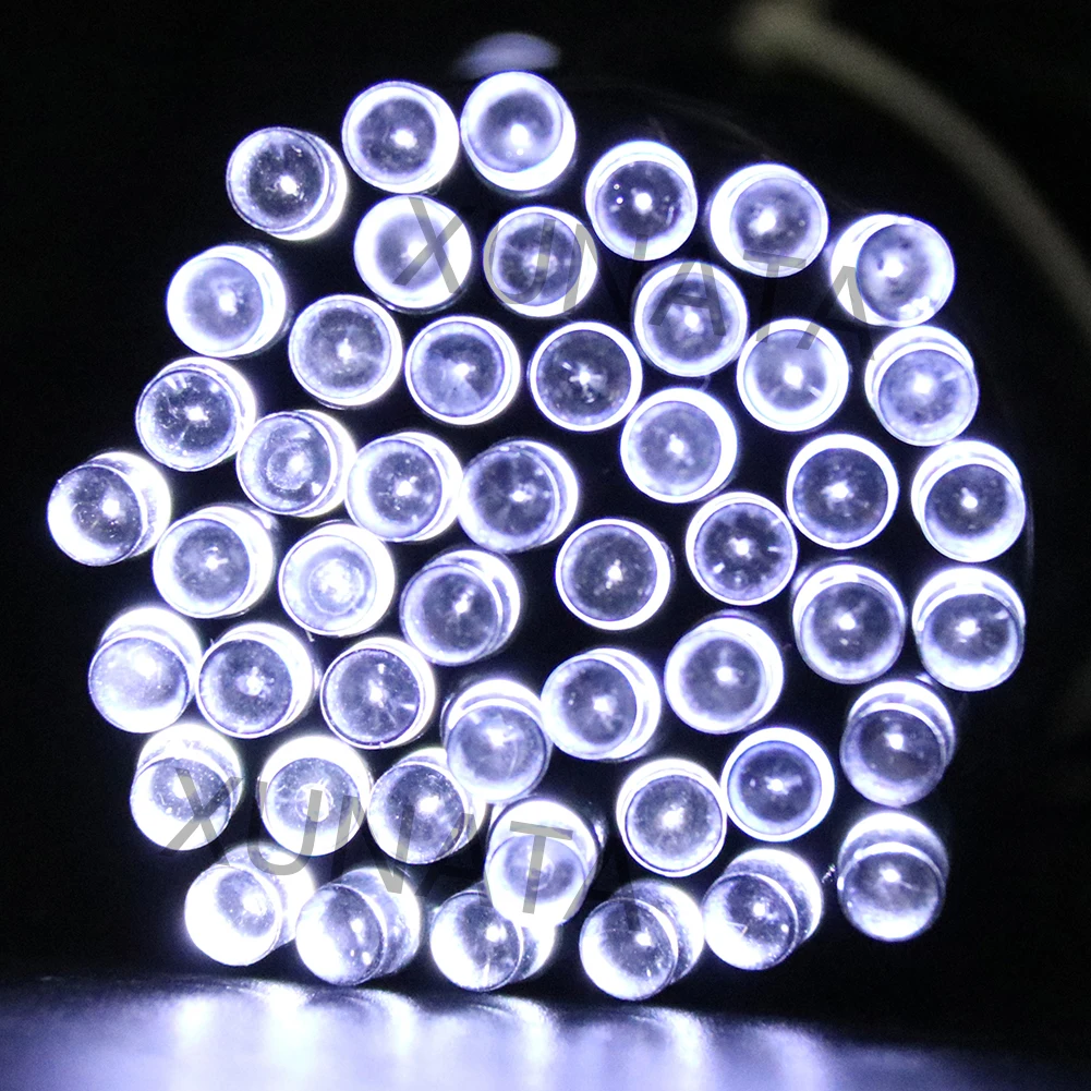 DC12V LED String Waterproof Christmas Garland Fairy LED Holiday Light UK/EU/AU/US Power adapter 10m/20m Straw hat