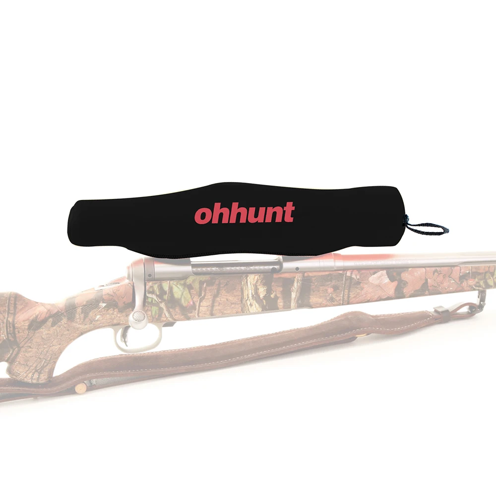 ohhunt Hunting Scope Covers Simple Durable Elastic Neoprene Waterproof Protector Tactical Riflescope Cover Accessories (1)