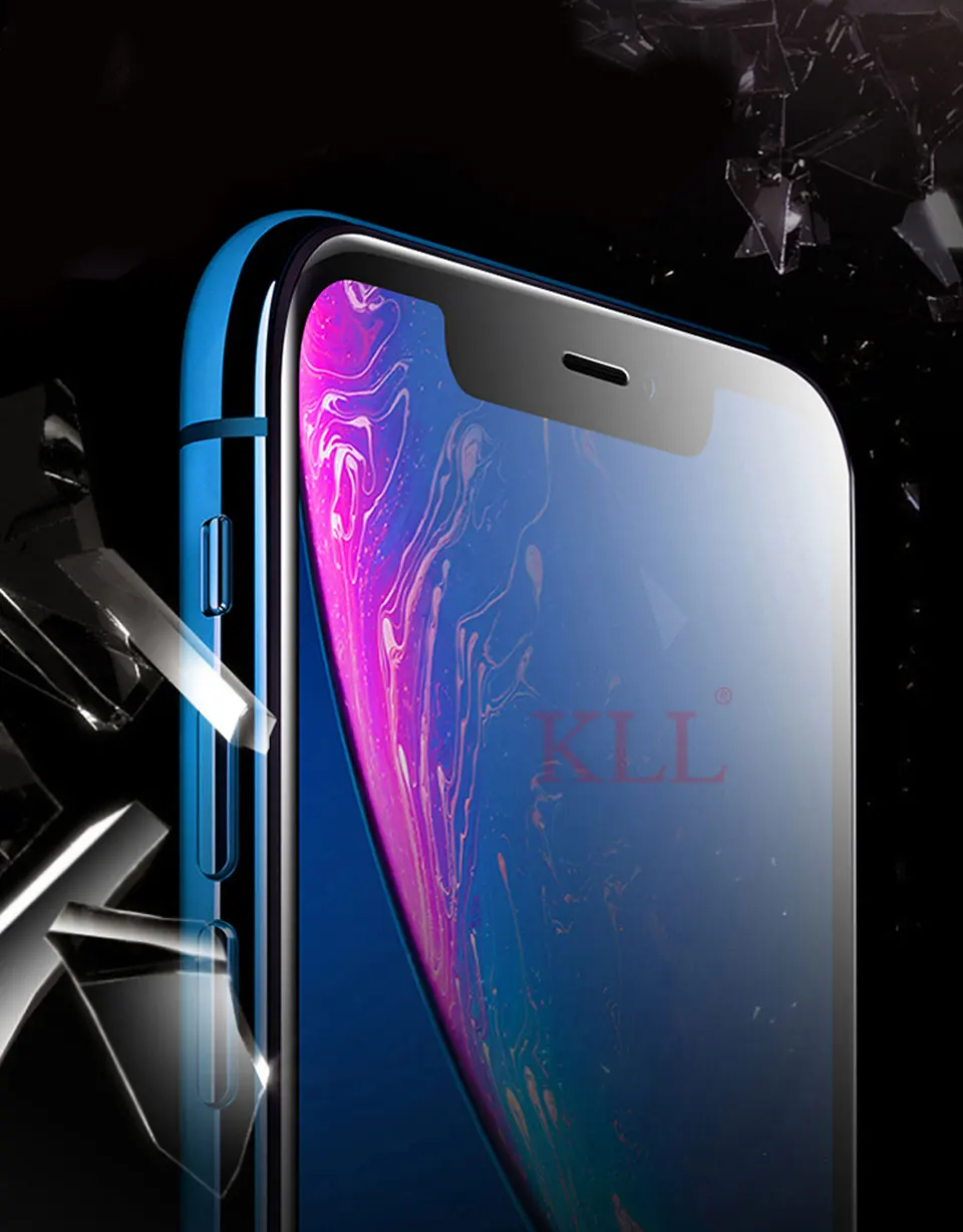 20D стекло для iPhone 11 Pro Max XS Max X XR 9H полное покрытие защита экрана с закругленными краями для iPhone 6 6s 7 8 Plus закаленное стекло