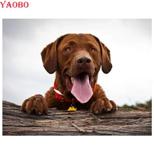 5d diy алмазная живопись, фото, на заказ, алмазная вышивка, алмазная вышивка, милые животные, собака, полная дрель, квадратные круглые стразы